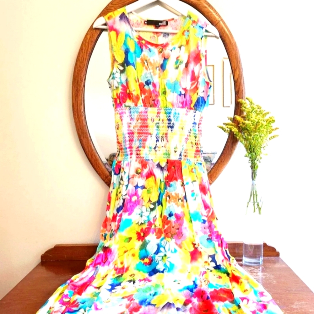 Love Moschino Flowered Dress